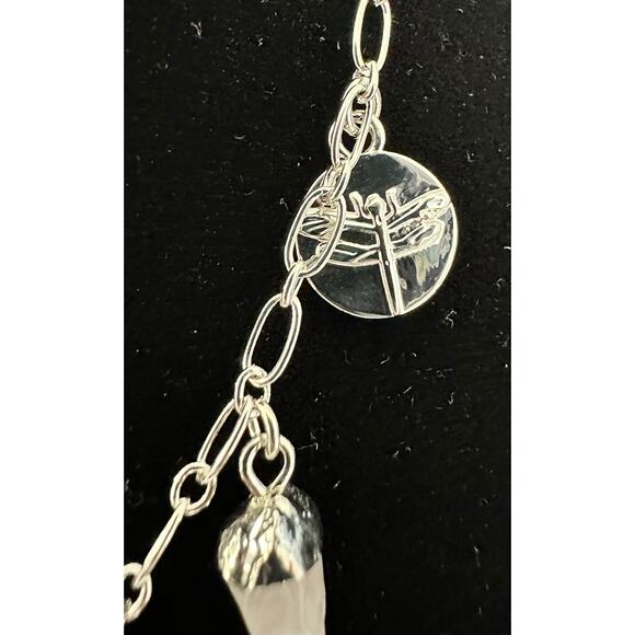 Sterling Forever Charm Necklace - NWT- Unique Find - Picture 4 of 8